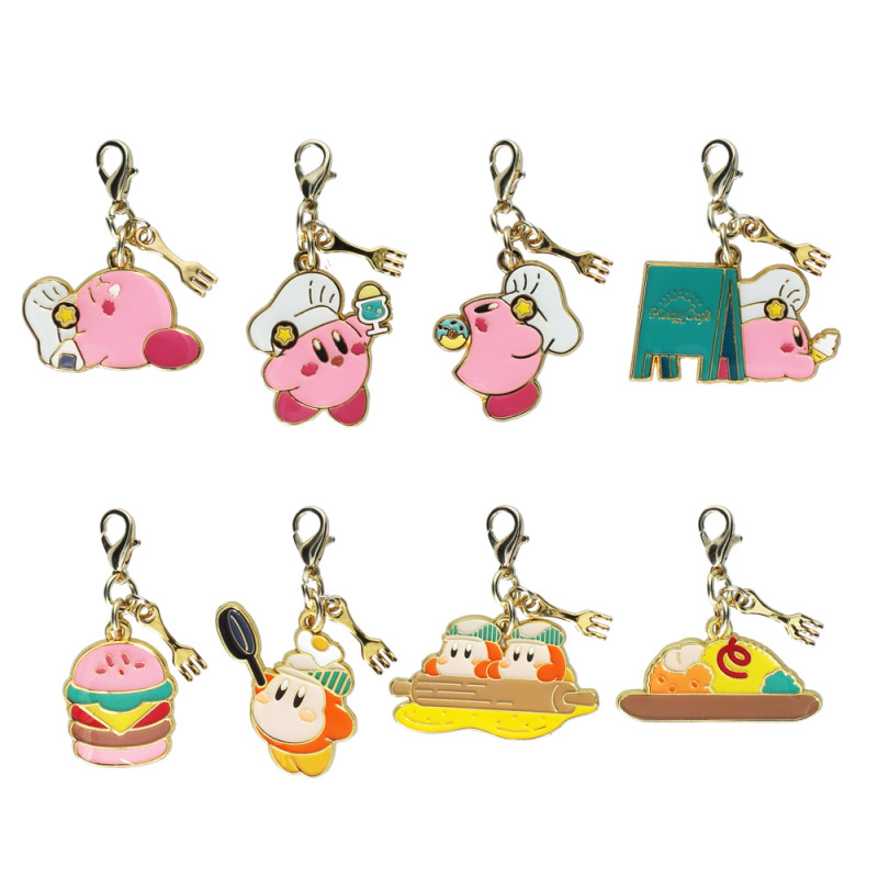 KIRBY Charm Keychain Set