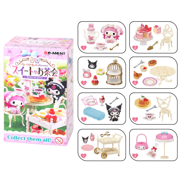 My Melody & Kuromi Cute Collection Figure Set