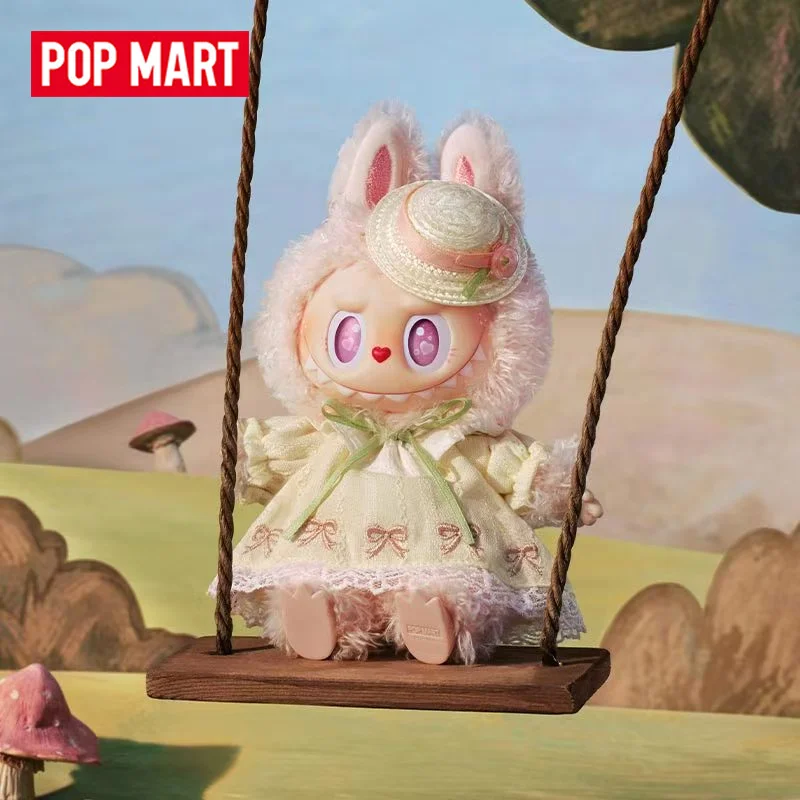 POP MART Mokoko Happy Halloween Party Finding Labubu Series Magic of Pumpkin Anime Figure Vinyl Blind Box Pendent Kawaii Gift