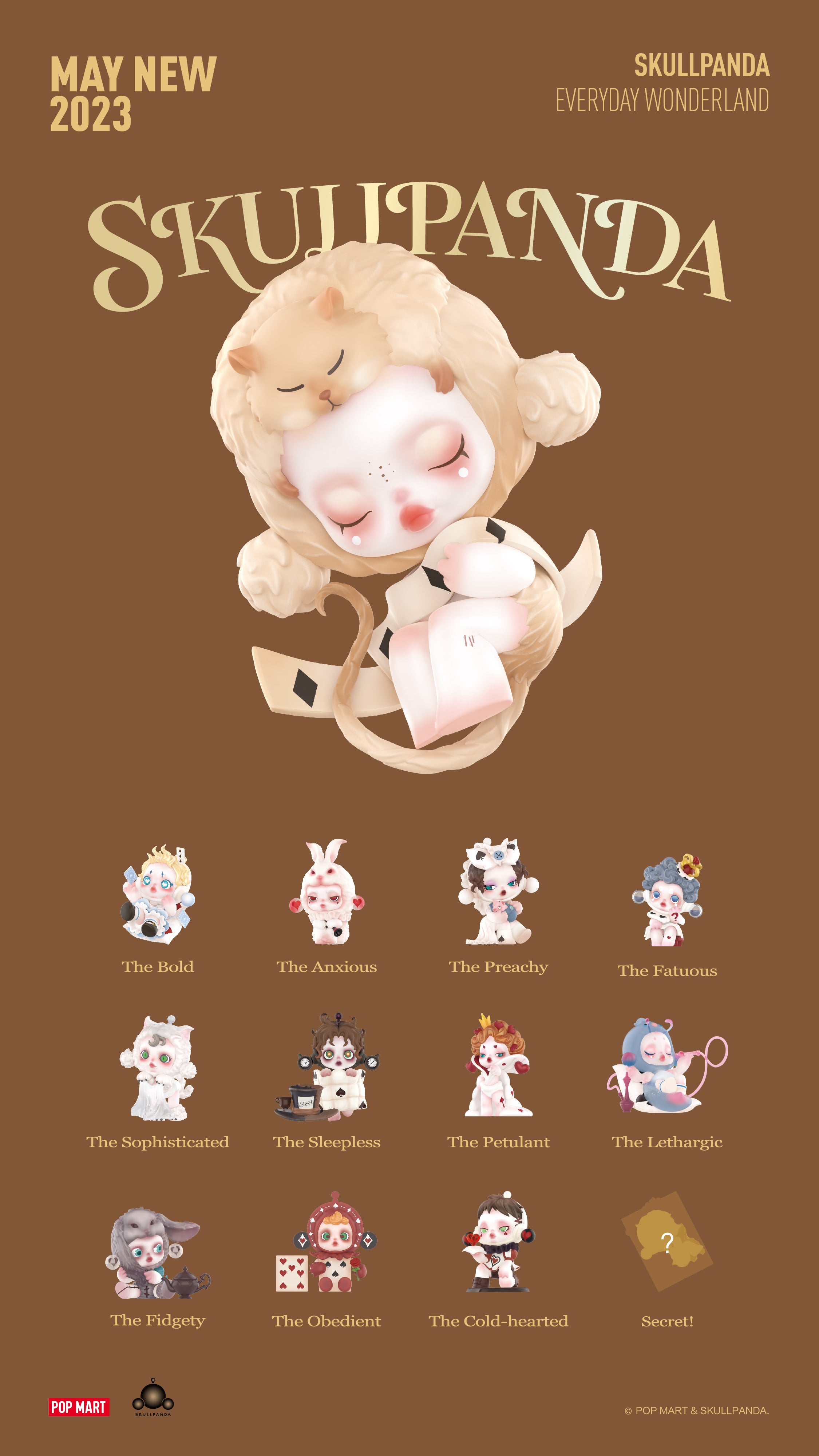 SKULLPANDA Mystery Blind Box (12pcs)