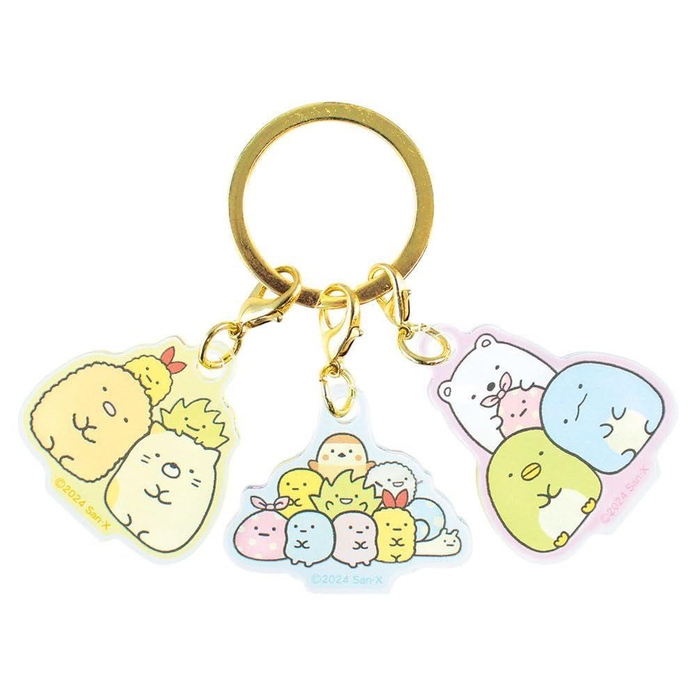 SUMIKKO GURASHI Charm Keychain Set