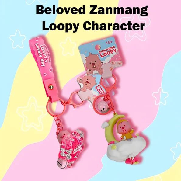 ZANMANG LOOPY Charm Keychain Set