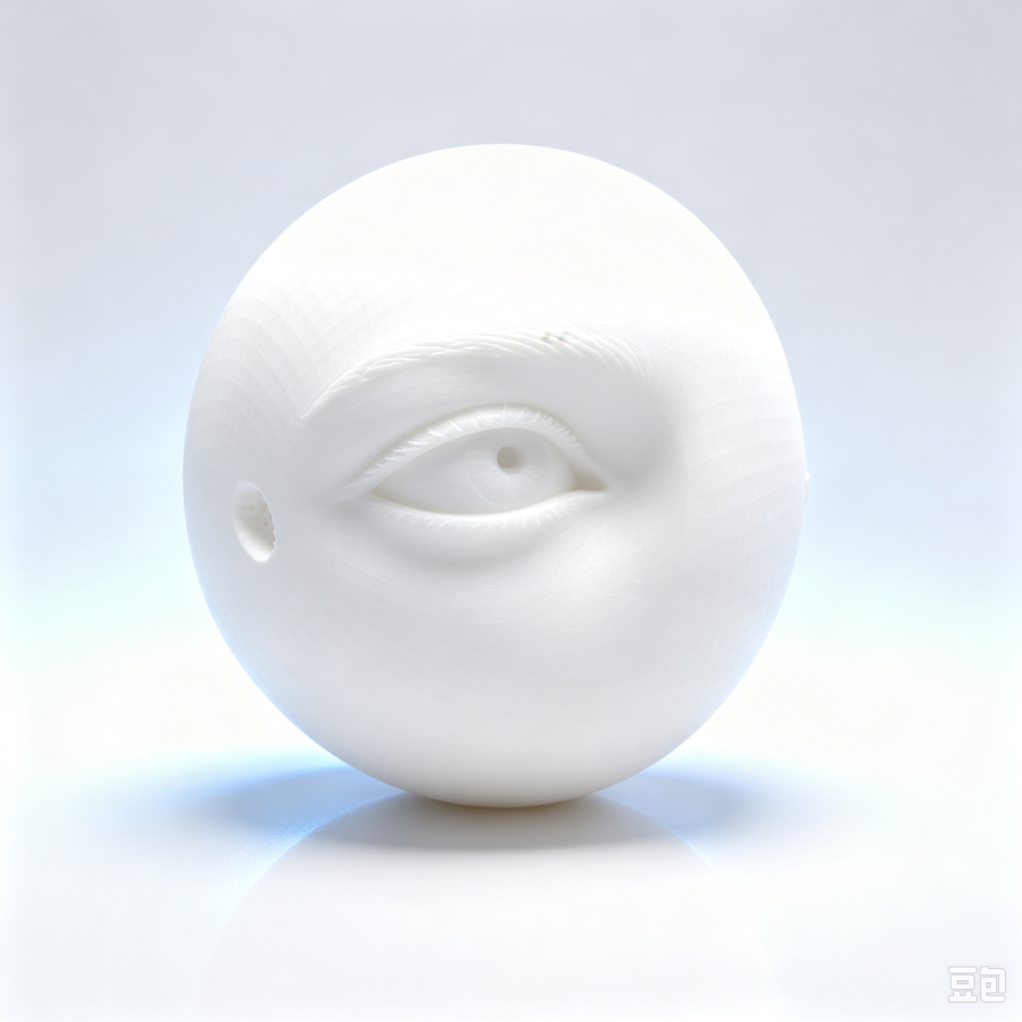 ye_Female_Left_3d‑vh‑f‑eye‑l_NIH3D 3D Printed Human Organ Model, Customizable Anatomy Model for Research & Education
